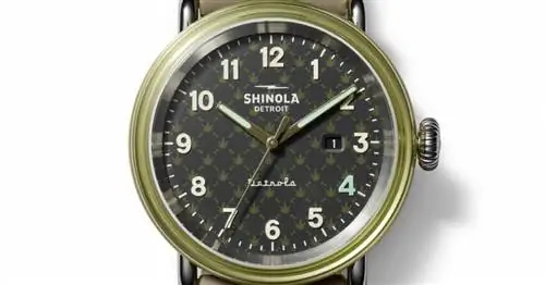 Shinola выпускает часы Detrola 4/20 с рисунком листьев марихуаны