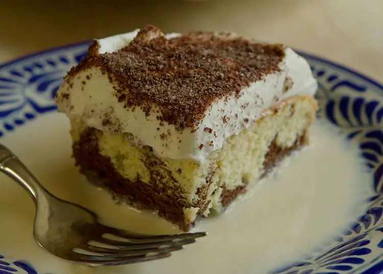 Торт из мрамора Tres Leches