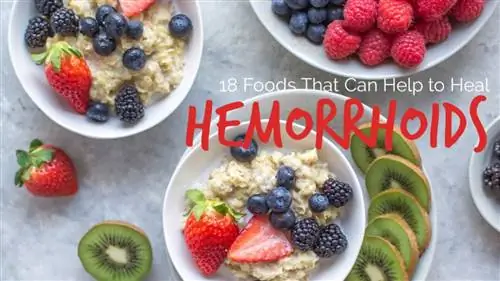 продукты для лечения геморроя