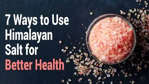 7 способов использовать гималайскую соль для улучшения здоровья