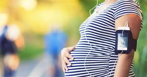 Беременные женщины должны проходить 10 000 шагов в день