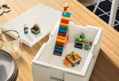 Играйте и храните, новое интересное решение от Ikea и Lego