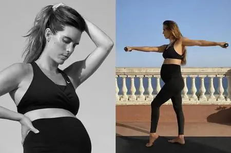 Nike представляет свою первую коллекцию, посвященную материнству: спортивная одежда для беременных и послеродовых