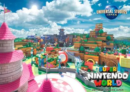 Откройте для себя 'Super Nintendo World', новый тематический парк Super Mario, Bowser и Yoshi, который откроет свои двери этим летом