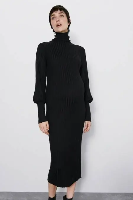 Вязаное платье Zara
