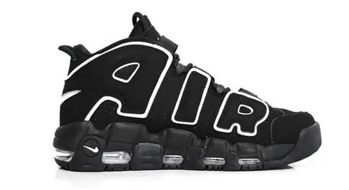 Nike Air More Uptempo черный белый 2016