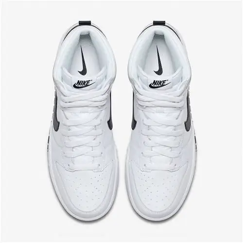 Nike Dunk High Белый Черный