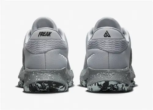 Nike Zoom Freak 4 Wolf Grey Cool Grey DJ6149-004 Дата выпуска Каблук Nike Zoom Freak 4 Wolf Grey Cool Grey DJ6149-004 Дата выпуска Каблук