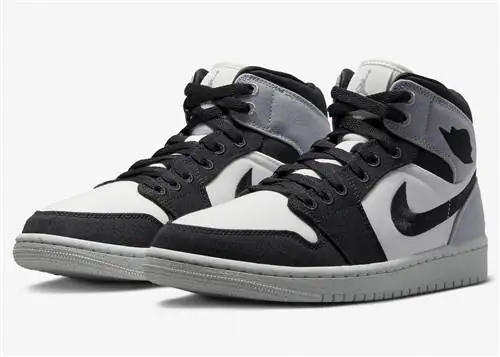 Air Jordan 1 Mid SE Canvas Light Steel Grey DV0427-100 Дата выпуска Air Jordan 1 Mid SE Canvas Light Steel Grey DV0427-100 Дата выпуска