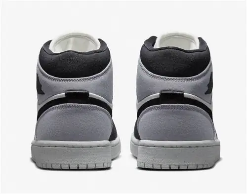 Air Jordan 1 Mid SE Canvas Light Steel Grey DV0427-100 Дата выпуска Каблук Air Jordan 1 Mid SE Canvas Light Steel Grey DV0427-100 Дата выпуска Каблук