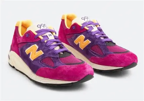 New Balance 990v2 Сделано в США Pink Purple M990PY2 Дата выпуска New Balance 990v2 Сделано в США Pink Purple M990PY2 Дата выпуска
