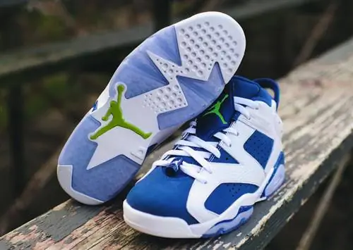 Air Jordan 6 Low Seahawks Ghost Green
