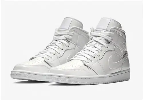 Дата выпуска Air Jordan 1 Mid White Patent BQ6472-111