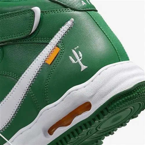 Off-White x Nike Air Force 1 Mid Pine Green DR0500-300 Дата выпуска Цена Off-White x Nike Air Force 1 Mid Pine Green DR0500-300 Дата выпуска Цена