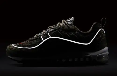 Nike Air Max 98 AOP Камуфляж со сплошным принтом AQ4130-200 Nike Air Max 98 AOP Камуфляж со сплошным принтом AQ4130-200