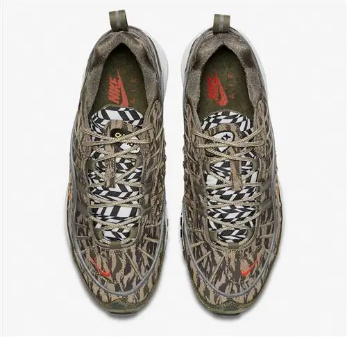 Nike Air Max 98 AOP Камуфляж со сплошным принтом AQ4130-200 Nike Air Max 98 AOP Камуфляж со сплошным принтом AQ4130-200