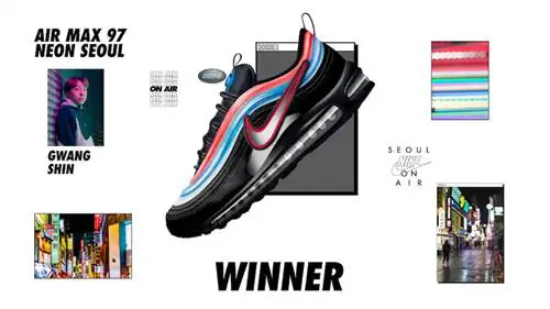 Сеул Nike Air Max 97 Неон Сеул Сеул Nike Air Max 97 Неон Сеул