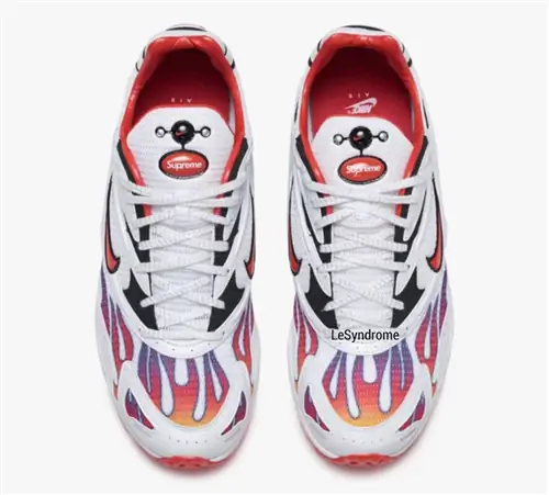 Дата выхода Supreme x Nike Zoom Streak Spectrum Plus White Habanero Red Black