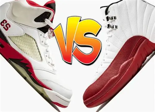 Лучше Air Jordan: AJ5 «Fire Red» или AJ12 «Cherry»