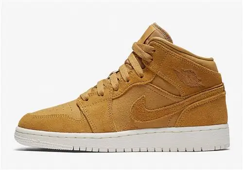 Air Jordan 1 Mid Wheat 554725-725 Air Jordan 1 Mid Wheat 554725-725