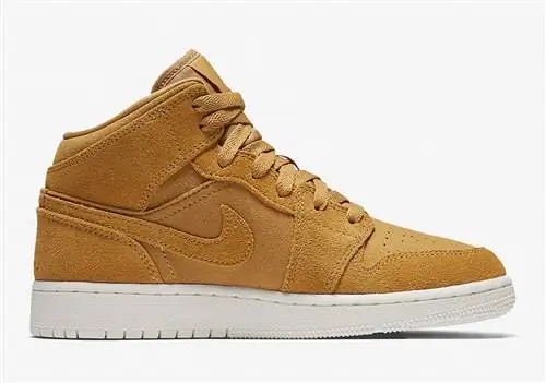 Air Jordan 1 Mid Wheat 554725-725 Air Jordan 1 Mid Wheat 554725-725