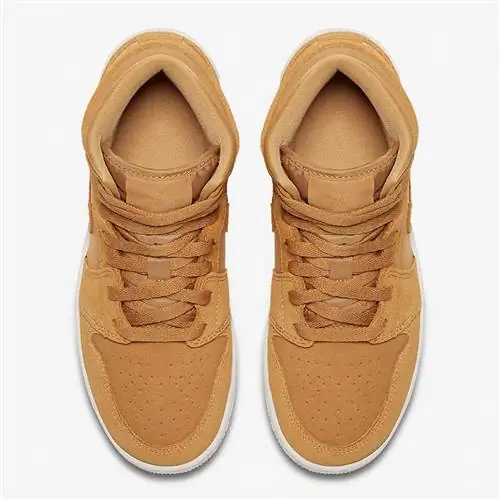 Air Jordan 1 Mid Wheat 554725-725 Air Jordan 1 Mid Wheat 554725-725