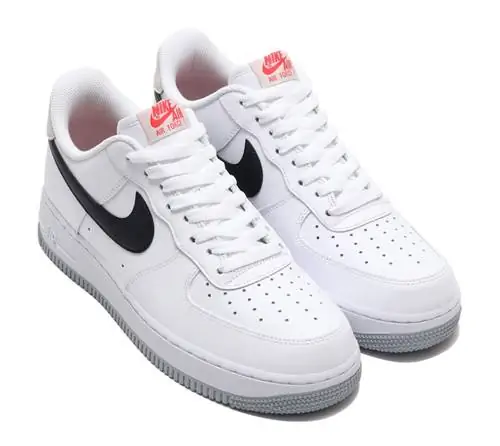 Nike Air Force 1 Low White Black Bone Ember Glow CK0806-100 Дата выпуска Nike Air Force 1 Low White Black Bone Ember Glow CK0806-100 Дата выпуска