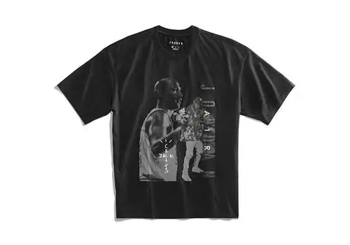 Футболка Travis Scott Air Jordan черная Футболка Travis Scott Air Jordan черная