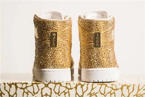 Air Jordan 1 Золотые кристаллы на заказ Air Jordan 1 Золотые кристаллы на заказ
