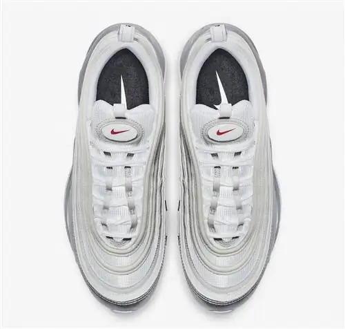 Дата выхода Nike Air Max 97 White Metallic Silver AT5458-100 Дата выхода Nike Air Max 97 White Metallic Silver AT5458-100