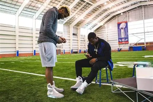 Оделл Бекхэм мл., Виктор Круз, Стерлинг Шепард Nike Mag Оделл Бекхэм мл., Виктор Круз, Стерлинг Шепард Nike Mag