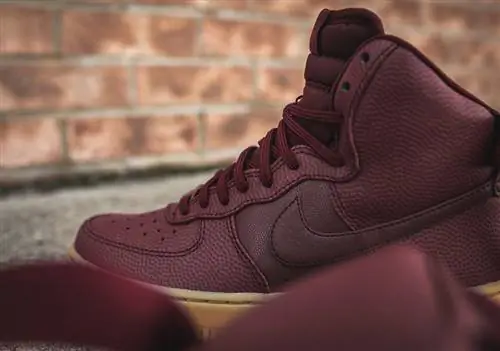Nike Air Force 1 High Night темно-бордовый Nike Air Force 1 High Night темно-бордовый