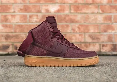 Nike Air Force 1 High Night темно-бордовый Nike Air Force 1 High Night темно-бордовый