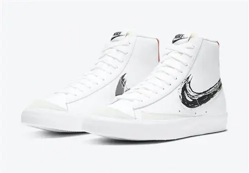 Nike Blazer Mid 77 Vintage Brushstroke Swoosh DC4838-100 Дата выпуска Nike Blazer Mid 77 Vintage Brushstroke Swoosh DC4838-100 Дата выпуска