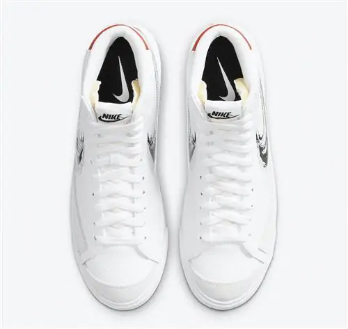 Nike Blazer Mid 77 Vintage Brushstroke Swoosh DC4838-100 Дата выпуска Nike Blazer Mid 77 Vintage Brushstroke Swoosh DC4838-100 Дата выпуска