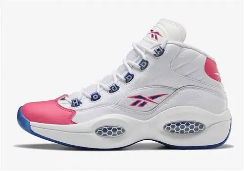 Дата выхода Reebok Question Mid Pink Toe FX7441