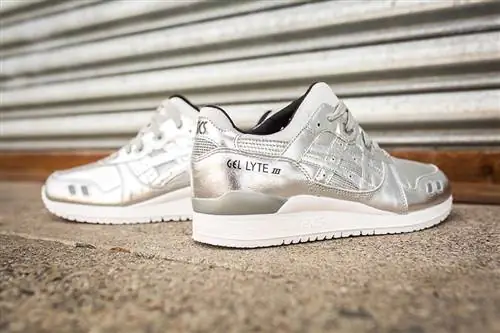 ASICS Gel Lyte III Silver Гель Lyte V Gold ASICS Gel Lyte III Silver Гель Lyte V Gold