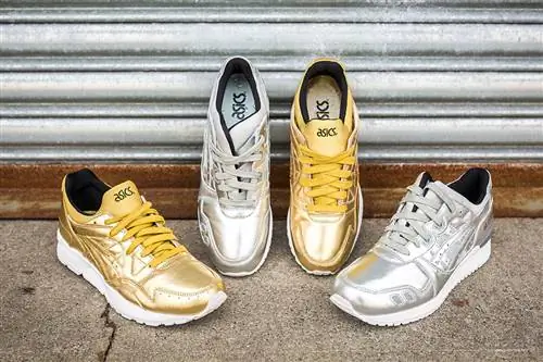 ASICS Gel Lyte III Silver Гель Lyte V Gold ASICS Gel Lyte III Silver Гель Lyte V Gold
