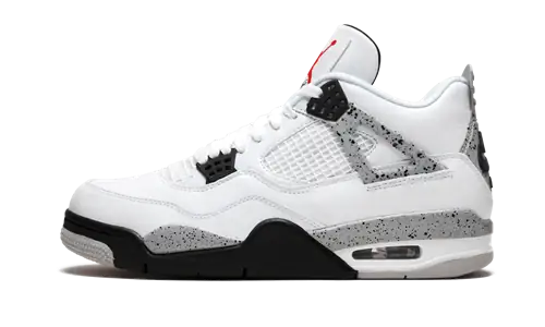 Air Jordan 4 Белый Цемент