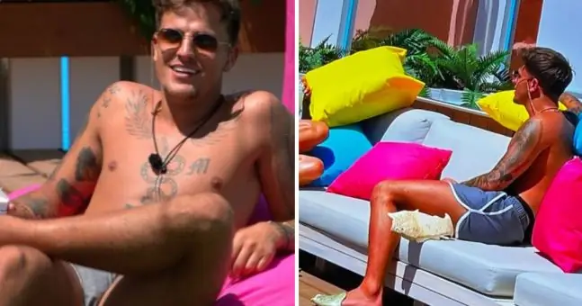 Подождите, Лука носит рыбные сандалии на вилле Love Island?