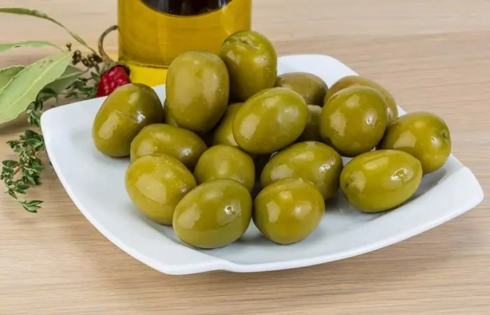 Продукты с высоким содержанием натрия - оливки Продукты с высоким содержанием натрия - оливки