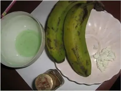 Маска для лица с бананом и йогуртом