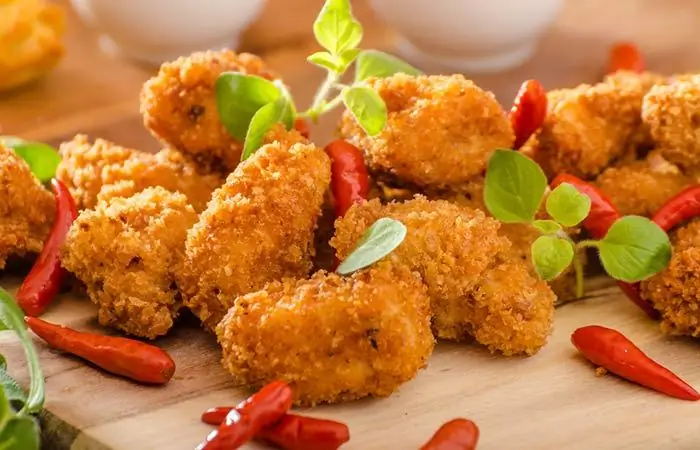 Рецепты куриных наггетсов - запеченные куриные наггетсы с киноа Рецепты куриных наггетсов - запеченные куриные наггетсы с киноа