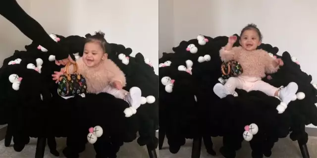 The Stormi Webster Персонализированная сумка Louis Vuitton