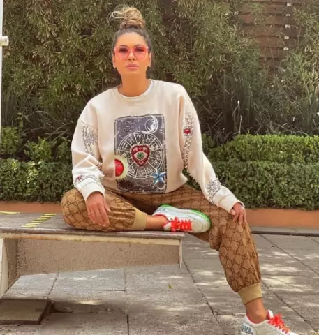 Чулки Gucci от Galilea Montijo, которые вы захотите в этом сезоне