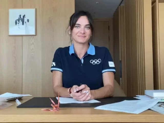 Елена Таблада возвращается в Испанию после крещения своей дочери: «Она уже идет, с небольшим страхом, но хорошо